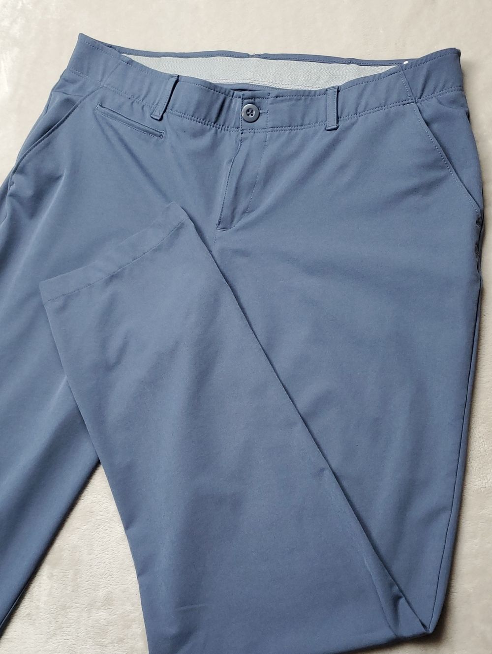 Under Armour | Women's Size 14 | Dusty Blue Fitted Golf Pants